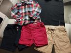 Lot de 4 shorts + une chemise, Comme neuf, Enlèvement ou Envoi