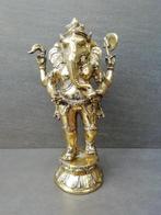 Statue de Ganesh/Ganapati en bronze doré/Inde/Asie, Enlèvement ou Envoi, Neuf
