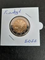 Frankrijk: 2€ munt "RF" 2022 UNC, Postzegels en Munten, Munten | Europa | Euromunten, Verzenden, Frankrijk, 2 euro, Losse munt