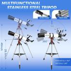 MEEZAA Professionele astronomie telescoop GRATIS LEVERING, Verzenden, Nieuw, 80 tot 200 mm, Met statief