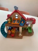 Playmobil 1 2 3 Woonhuis, Kinderen en Baby's, Speelgoed | Playmobil, Complete set, Zo goed als nieuw, Ophalen