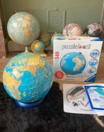 3D puzzel wereldbol, Ophalen of Verzenden, 500 t/m 1500 stukjes, Zo goed als nieuw, Rubik's of 3D-puzzel