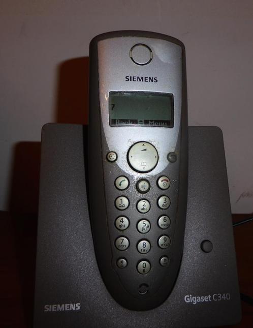 Huistelefoon " Siemens "Gigaset C340, Telecommunicatie, Vaste telefoons | Handsets en Draadloos, Gebruikt, Ophalen of Verzenden