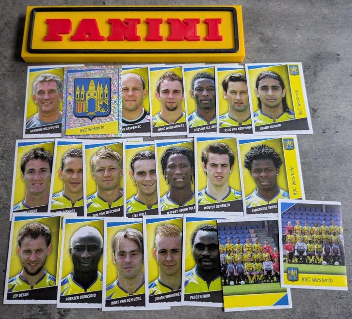 Panini football 2007 WESTERLO  21 voetbal stickers, Hobby en Vrije tijd, Stickers en Plaatjes, Nieuw, Verzenden