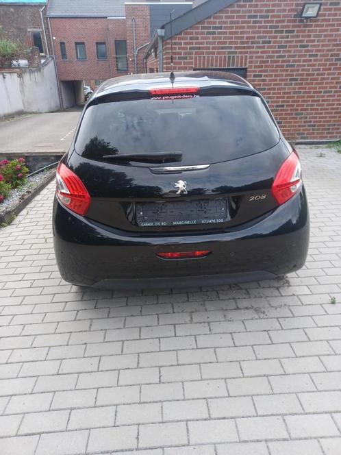 Peugeot 208, Auto's, Peugeot, Particulier, Benzine, Euro 5, Berline, 5 deurs, Handgeschakeld, Zwart, Zwart, Leder en Stof, Voorwielaandrijving