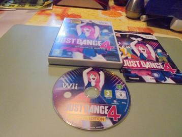 WII Just Dance 4 Speciale Editie (CIB) (orig) beschikbaar voor biedingen