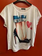 T-shirt blanc pour femme « Shein » taille L, Comme neuf, Shein, Sans manches, Taille 42/44 (L)