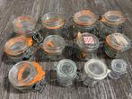 Potten/terrines met rubberen ring, Ophalen