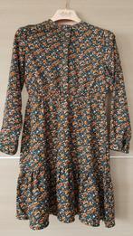 Winterkleedje groen met oranje, merk Someone., Kinderen en Baby's, Kinderkleding | Maat 140, Ophalen, Zo goed als nieuw, Jurk of Rok