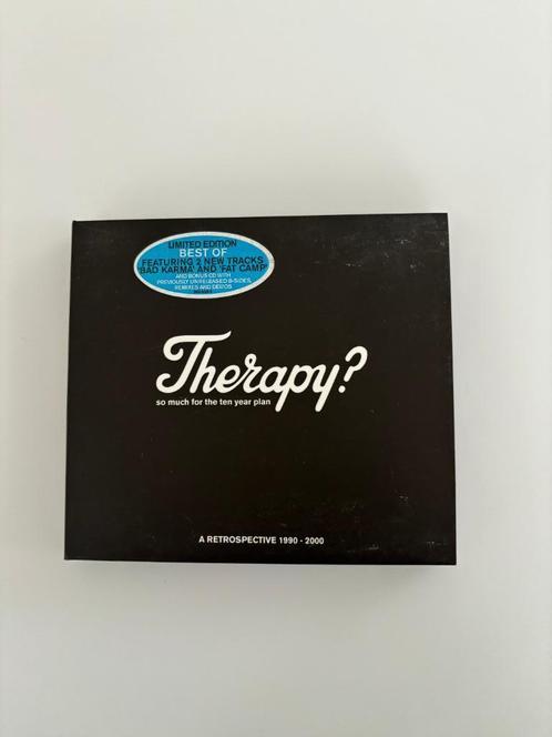 2 x CD Therapy? – Retrospective 1990 - 2000 Limited Edition, Cd's en Dvd's, Cd's | Rock, Zo goed als nieuw, Poprock, Ophalen of Verzenden