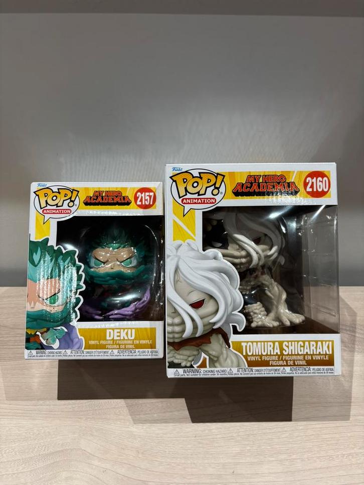 Funko Pop! My Hero Academia – Set - deku 2157 & Tomura 2160, Verzamelen, Poppetjes en Figuurtjes, Ophalen of Verzenden