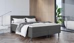 OP=OP Boxspring Basic 160 x 200 Antraciet - Groot matras, Huis en Inrichting, Verzenden, Nieuw, 200 cm, 160 cm