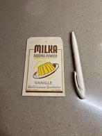 Poudre de pudding Milka, ancien sac en papier, état neuf, Collections, Envoi