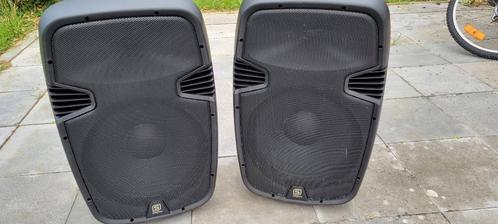 Set van 2 passieve Skytec SPJ1500 luidsprekers — 600W, Audio, Tv en Foto, Luidsprekerboxen, Gebruikt, Front, Rear of Stereo speakers