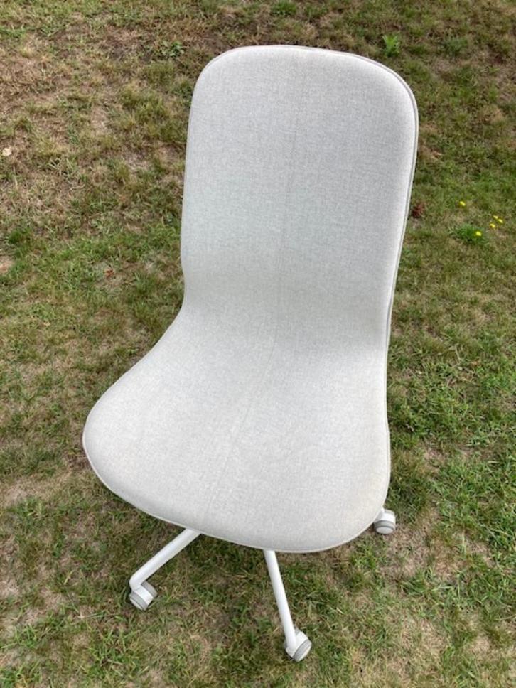 Bureaustoel, Huis en Inrichting, Bureaustoelen, Zo goed als nieuw, Bureaustoel, Beige, Ergonomisch, Ophalen