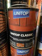 Linitop Classic houtbescherming, Bricolage & Construction, Peinture, Vernis & Laque, Moins de 5 litres, Brun, Enlèvement ou Envoi