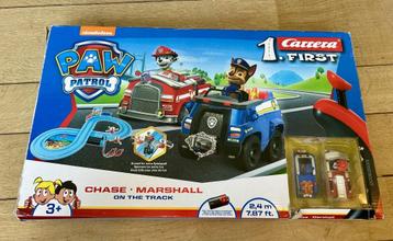 PAW Patrol Carrera First - Sur la piste, Enfants & Bébés, Jouets | Circuits, Électrique, Carrera, Enlèvement, Circuit