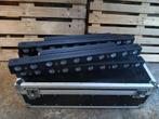 6x Showtec Sunstrip + Flightcase + Support, Ophalen, Gebruikt, Licht