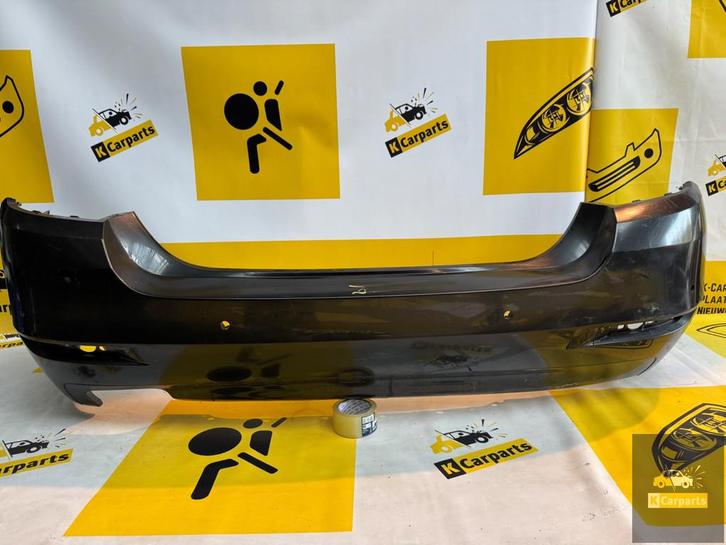 Bmw 5 serie F10 Achterbumper 51127331593 Origineel 4XPDC, Auto-onderdelen, Carrosserie, Bumper, BMW, Achter, Gebruikt