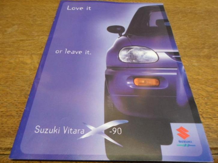 Suzuki X90 DUITS brochure, Boeken, Auto's | Folders en Tijdschriften, Ophalen of Verzenden