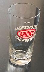 Oud glas AARSCHOTSE BRUINE brouwerij VALVEKENS - AARSCHOT, Ophalen of Verzenden, Gebruikt, Glas of Glazen