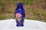 vase en faience decor floral asiatique, Antiquités & Art, Enlèvement ou Envoi