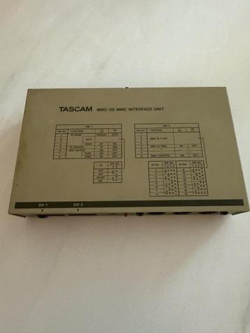 TASCAM MMC-38 MIDI interface Unit / Hub for RC848 DA-38, Enlèvement, Utilisé, Vidéo