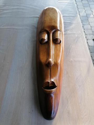 indonesisch houten beeld 100x25, Ophalen