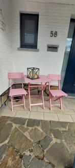 Tof terrassetje, Ophalen