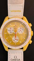 Swatch x Omega Bioceramic MoonsWatch — Missie naar de zon, Ophalen of Verzenden, Goud, Goud, Omega