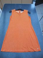 overgooier jurk Vila Joy medium oranje print A- lijn, Oranje, Gedragen, Maat 38/40 (M), Ophalen of Verzenden