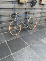 oude blauwe koersfiets Motobecane, Fietsen en Brommers, Fietsen | Racefietsen, Gebruikt, 10 tot 15 versnellingen, Heren, Ophalen