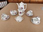 PORSELEINEN KOFFIESET, Verzamelen, Porselein, Kristal en Bestek, Ophalen, Gebruikt, Porselein, Compleet servies