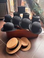 Lot de 11 chapeaux anciens, Antiquités & Art, Enlèvement