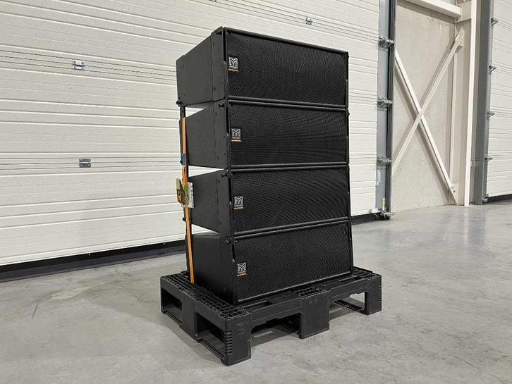 Martin Audio W8LMi 2x8"/2x1" line array (bi-amp!) (4x), TV, Hi-fi & Vidéo, Enceintes, Utilisé, 120 watts ou plus, Enlèvement ou Envoi