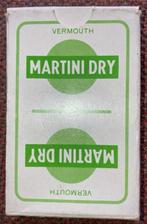 Martini Dry speelkaarten, Ophalen of Verzenden, Zo goed als nieuw, Speelkaart(en)