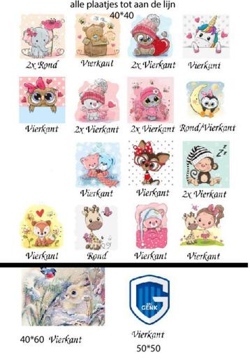 diamond paintings beschikbaar voor biedingen