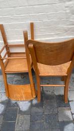 Oude café stoelen, Ophalen, Gebruikt, Twee, Bruin