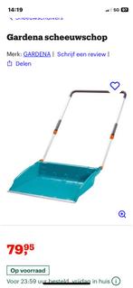 Sneeuwruimer sneeuwschop van Gardena, Ophalen, Nieuw