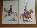 5 kaarten, Belgische militaire uniformen (zie foto's), Verzamelen, Ophalen of Verzenden, Ongelopen, Politiek en Historie