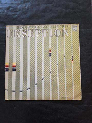 EKSEPTION "Beggar Julia's Time Trip" progrock LP (1970) IZGS beschikbaar voor biedingen
