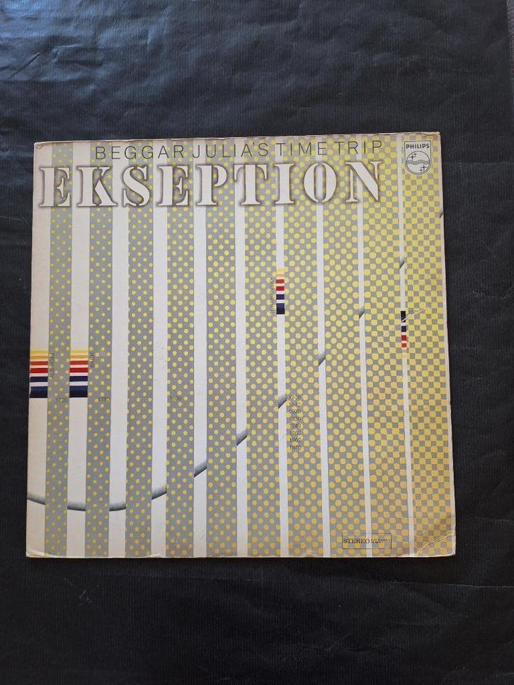 EKSEPTION "Beggar Julia's Time Trip" progrock LP (1970) IZGS, CD & DVD, Vinyles | Rock, Utilisé, Progressif, 12 pouces, Envoi