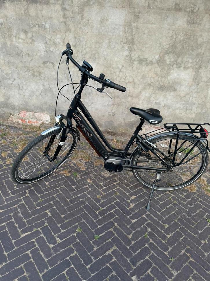 elektrische vrouwenfiets granville e-volve €550, Fietsen en Brommers, Elektrische fietsen, Zo goed als nieuw, Ophalen