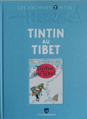 Tintin au Tibet : Hergé : Les Archives Tintin :Ed Moulinsart beschikbaar voor biedingen