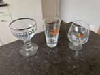 2 glazen Leffe-St-Michel, Verzamelen, Glas en Drinkglazen, Ophalen of Verzenden, Zo goed als nieuw
