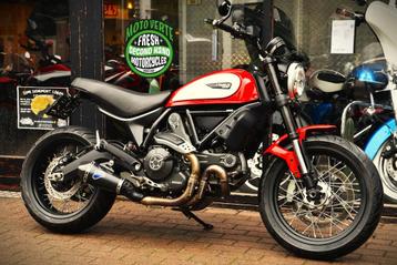 DUCATI SCRAMBLER ***MOTOVERTE.BE***, Entreprise, 800 cm³, 2 cylindres, Naked bike