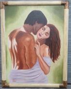 huile sur toile signe violleta debruyne, Enlèvement ou Envoi