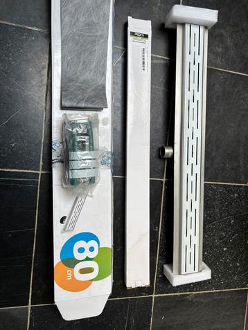 Douchegoot 80cm inox beschikbaar voor biedingen