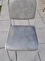 2 stoelen in perfecte staat!, Maison & Meubles, Chaises, Gris, Comme neuf, Enlèvement, Deux