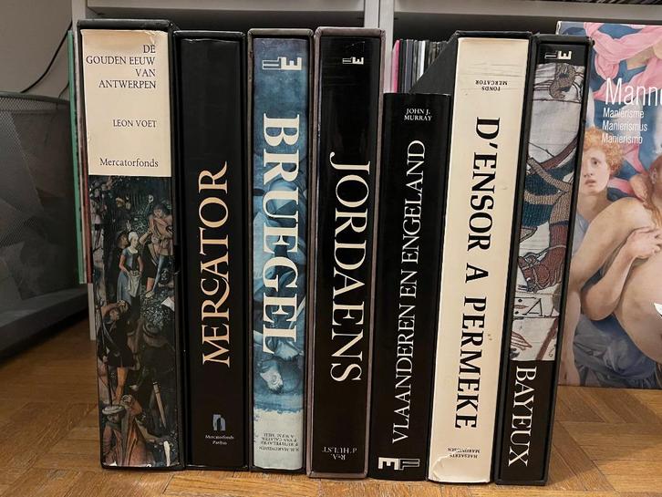 Lot van 5 kunstboeken Mercatorfonds, Boeken, Kunst en Cultuur | Beeldend, Zo goed als nieuw, Ophalen